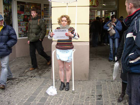 Święto Kobiet (red letter day for polish women), PL-Krakw, 2004